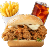 Burger wih Drink